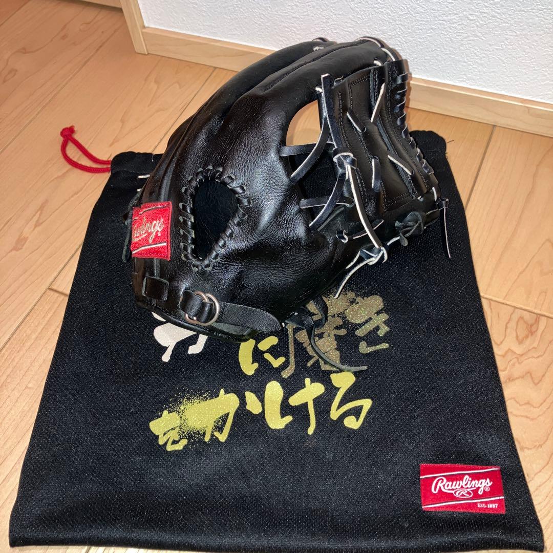 ローリングス ファーストバック 内野手用グローブ キャプチュード ブラック