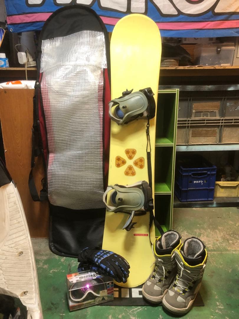 【豪華セット】　SALOMON スノーボードセット　レディース