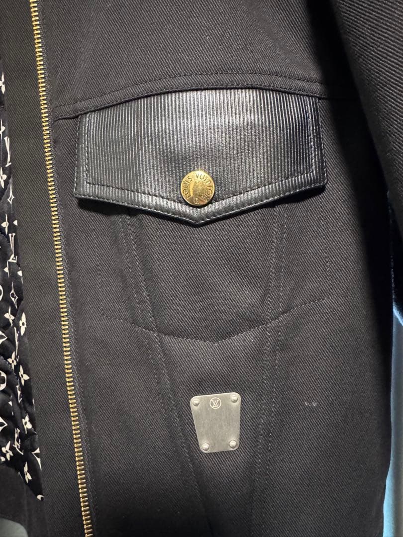 ルイヴィトン　ノーカラージャケット