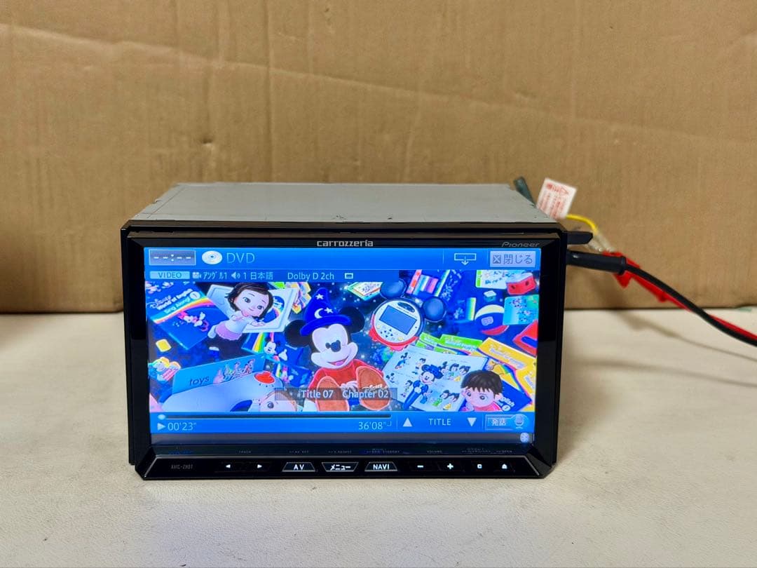 Pioneer AVIC-ZH07 カーナビ (A) Bluetooth