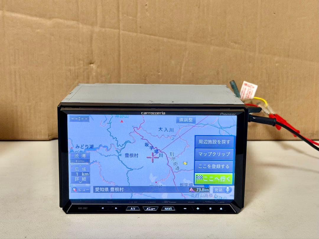 Pioneer AVIC-ZH07 カーナビ (A) Bluetooth