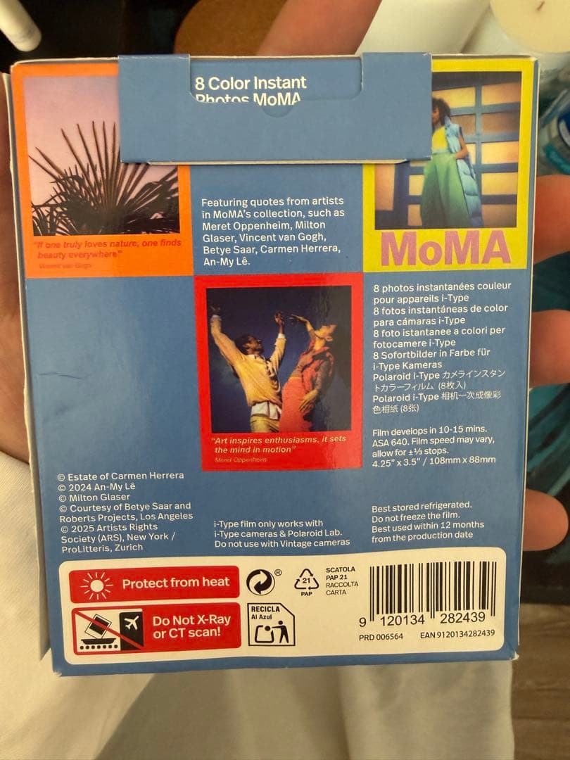 MoMA カラーフィルム i-Type 8枚入り　3セット