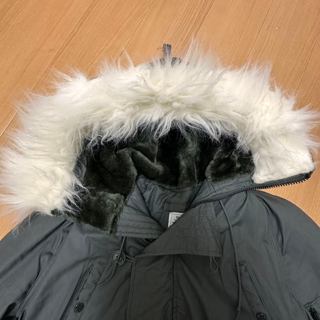 N-3B 米軍実物　00s Sサイズ　ミリタリー　フライトジャケット