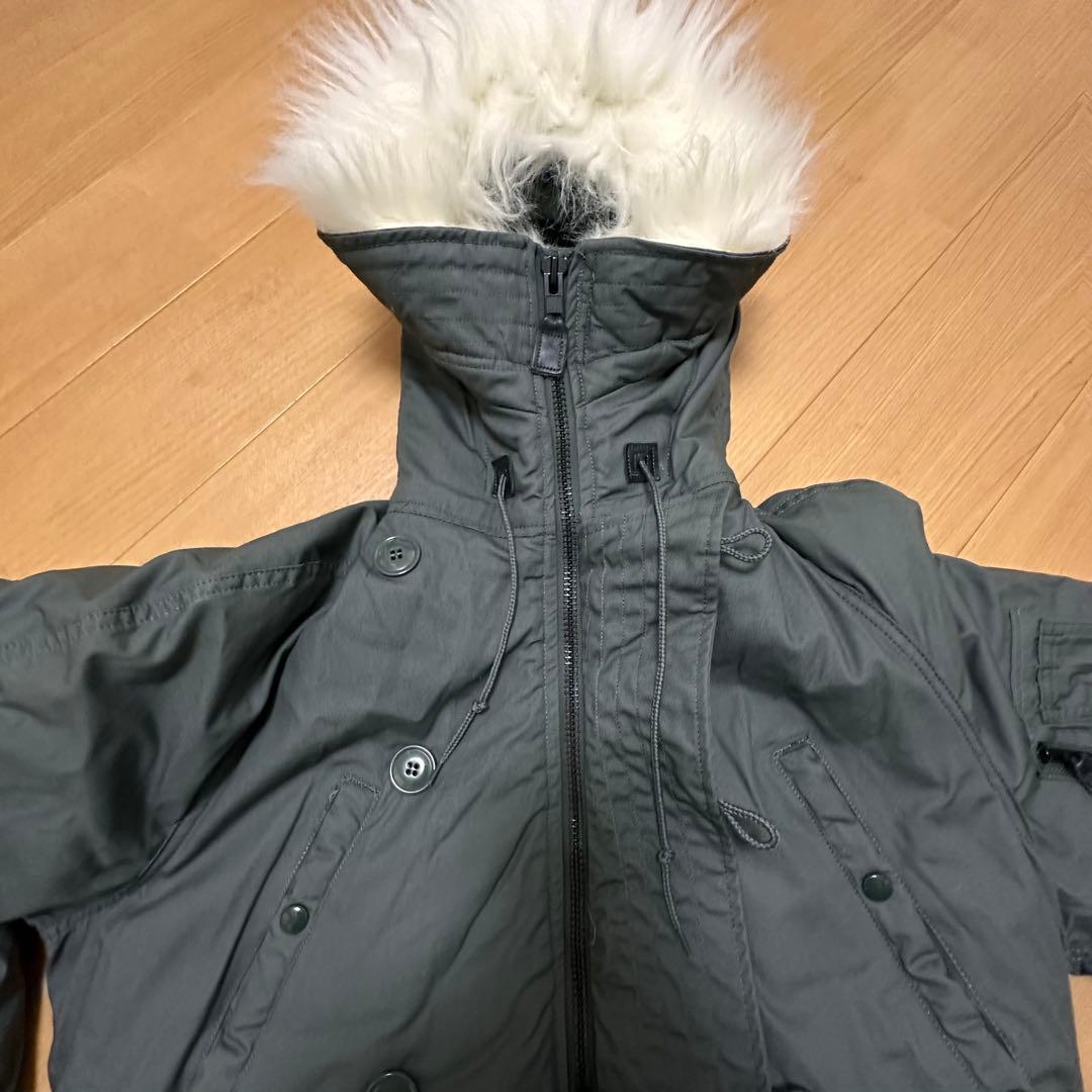 N-3B 米軍実物　00s Sサイズ　ミリタリー　フライトジャケット