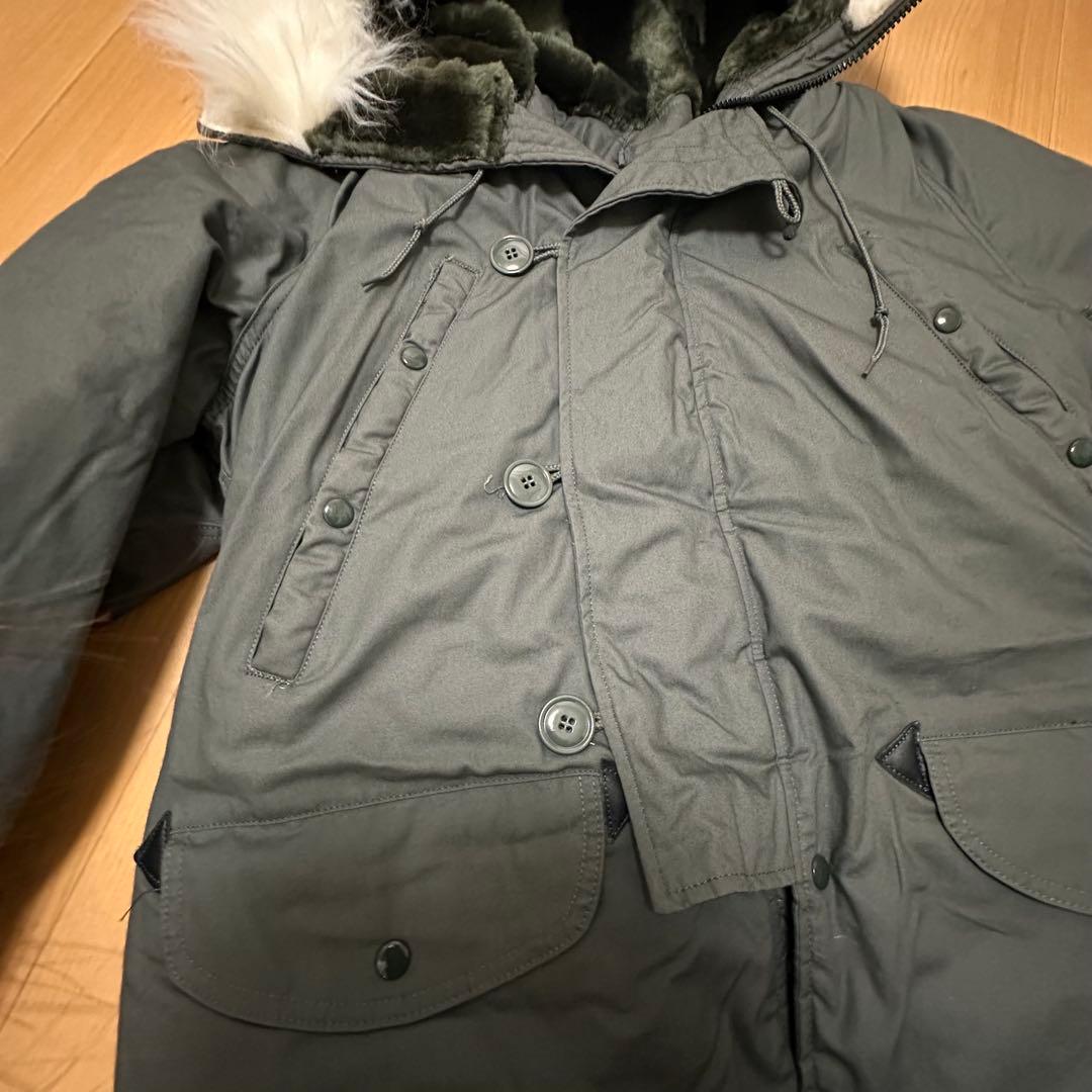 N-3B 米軍実物　00s Sサイズ　ミリタリー　フライトジャケット