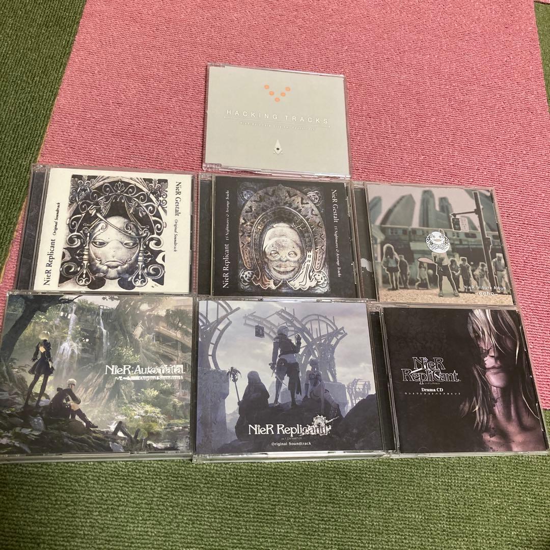 ニーアレプリカント　オートマタ　10点セット　設定資料集　CD 初版1冊