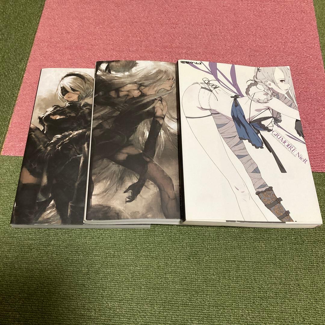 ニーアレプリカント　オートマタ　10点セット　設定資料集　CD 初版1冊