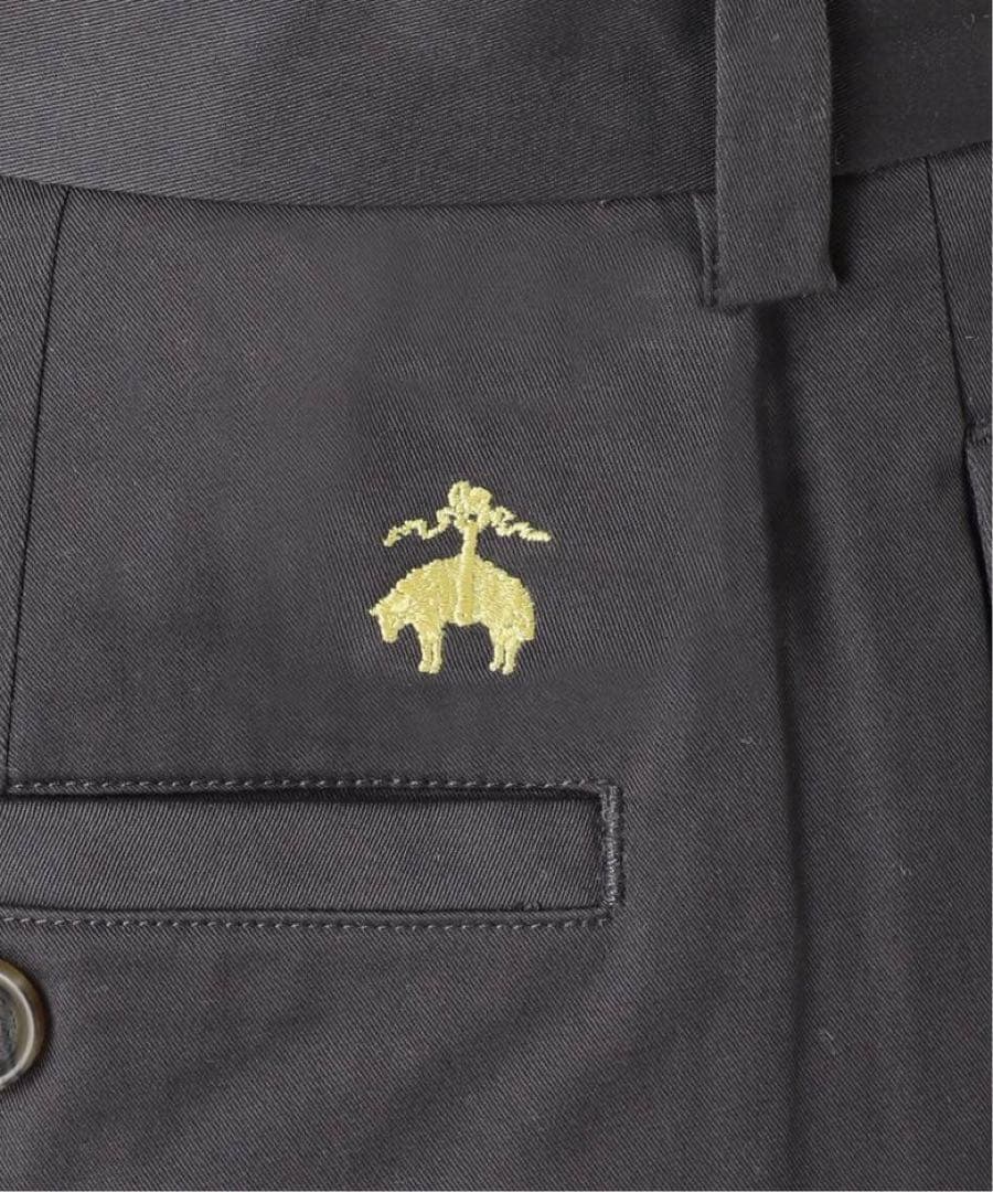 【新品】BROOKS BROTHERS 別注 プリーツ トラウザー グレー M