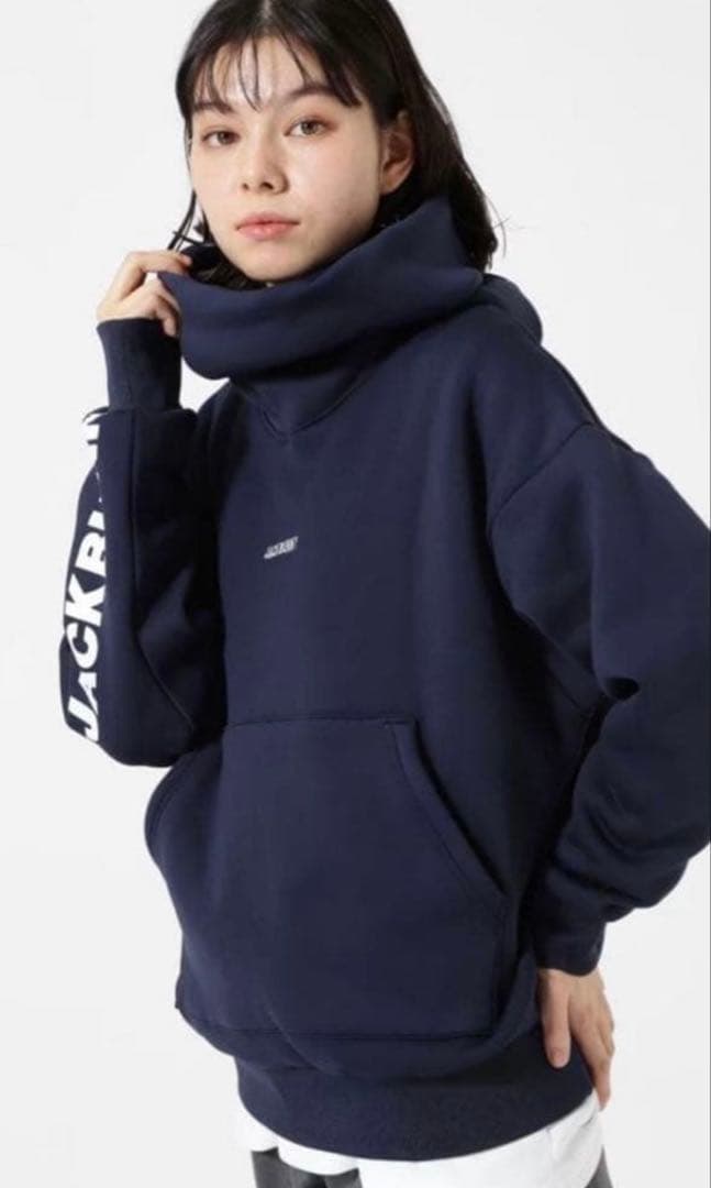 未使用品　ジャックバニー　裏起毛パーカー