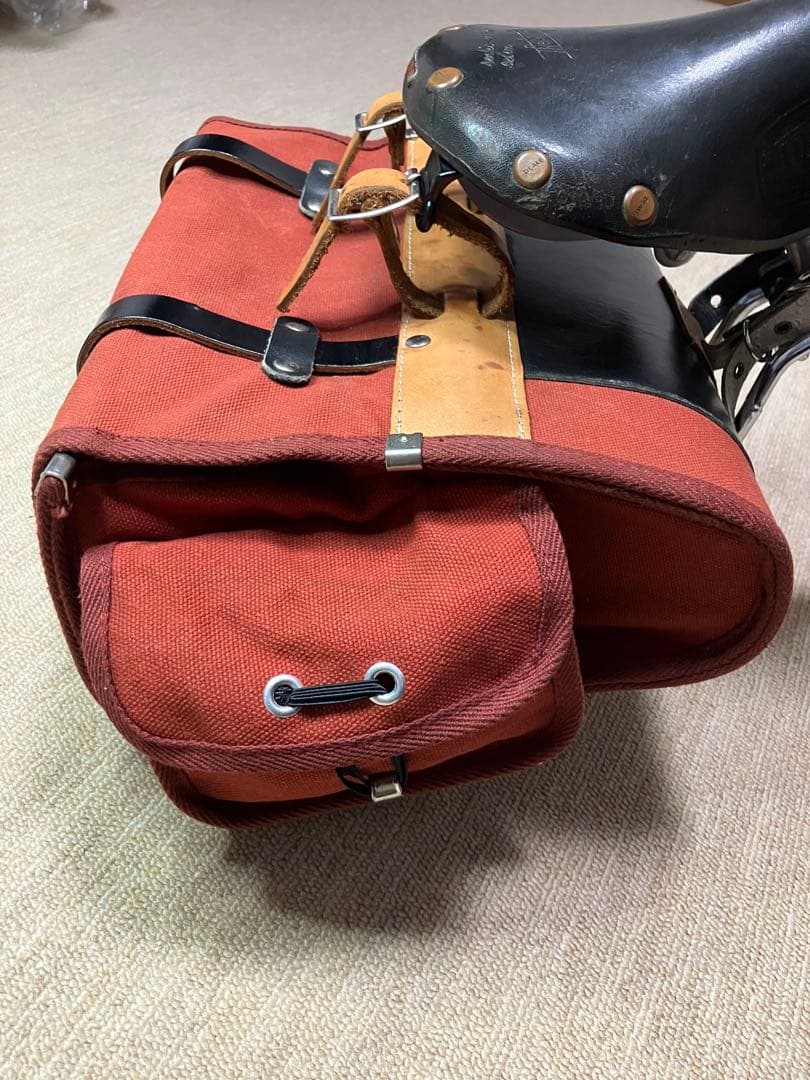 自転車用サドルバッグ　ランドナー　クラシカル　ヴィンテージコレクション（希少）