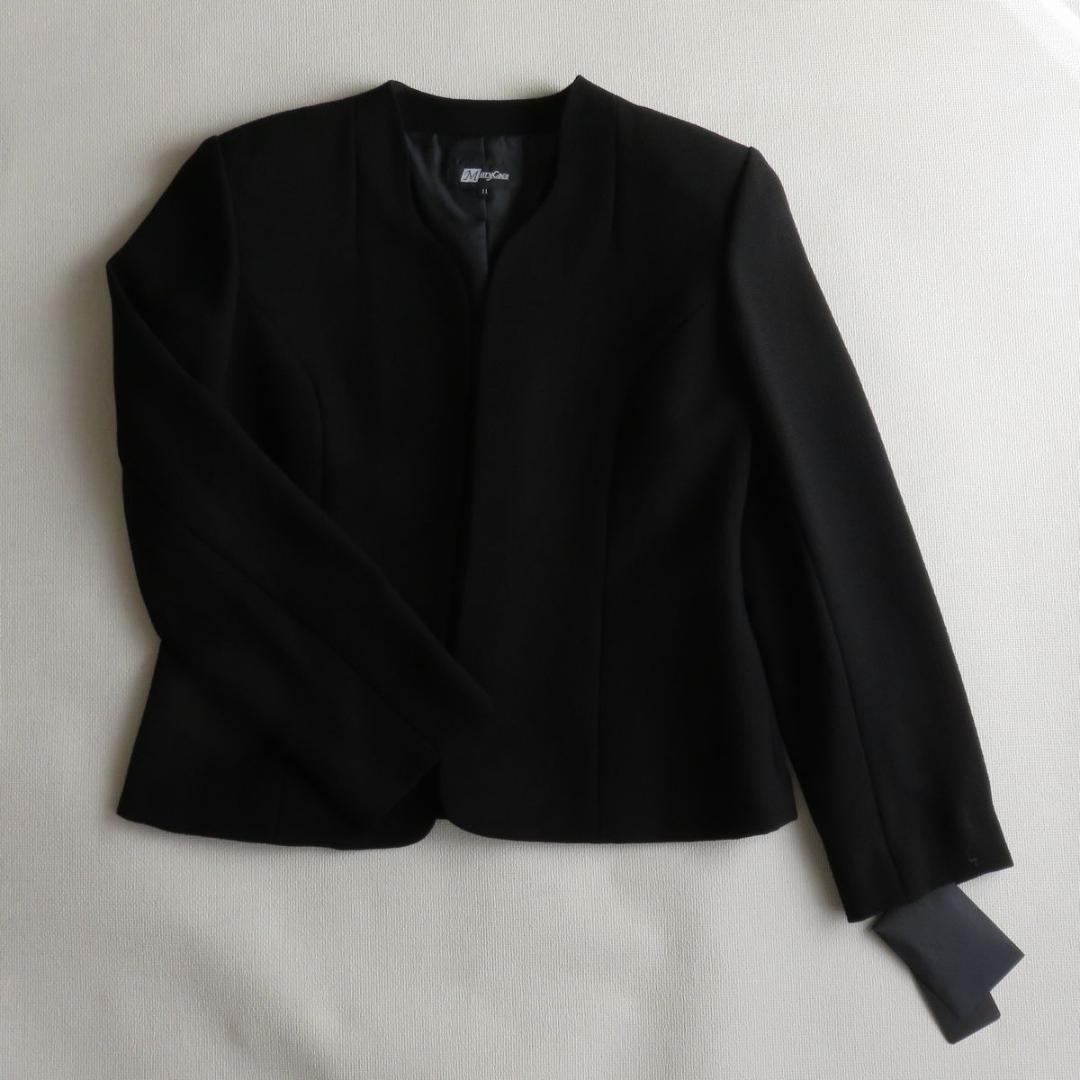 未使用　メアリーココ　ブラックフォーマル　礼服　3点セット