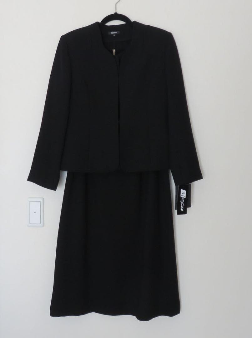 未使用　メアリーココ　ブラックフォーマル　礼服　3点セット