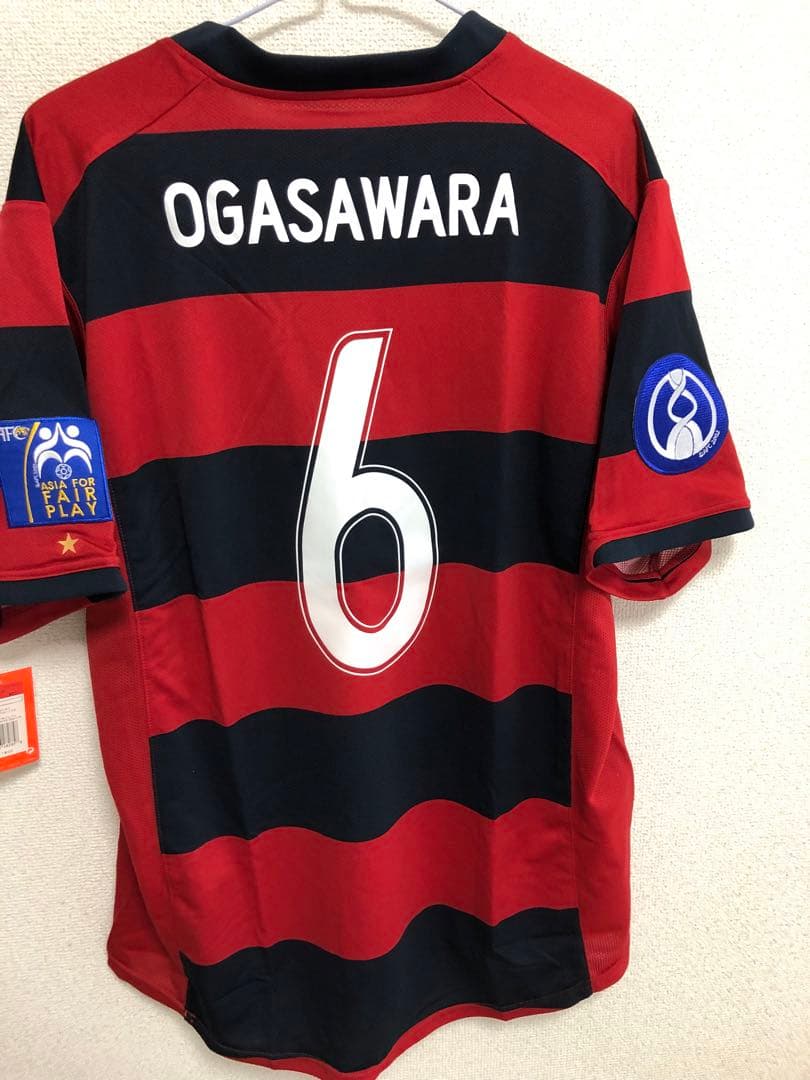 鹿島アントラーズ　ACL6番小笠原満男選手 Lサイズ