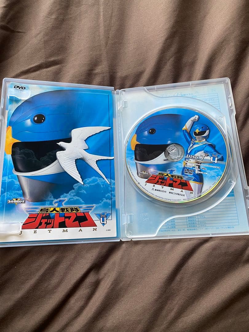 鳥人戦隊ジェットマンDVD 5枚セット