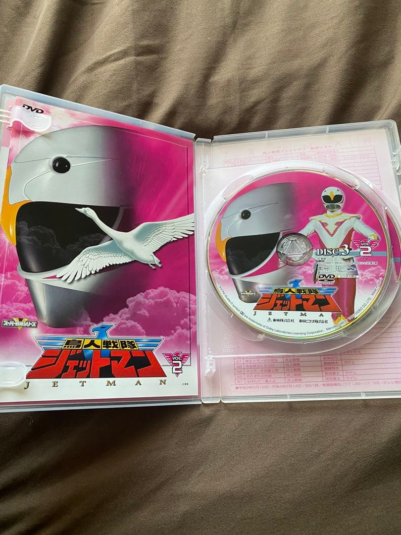 鳥人戦隊ジェットマンDVD 5枚セット