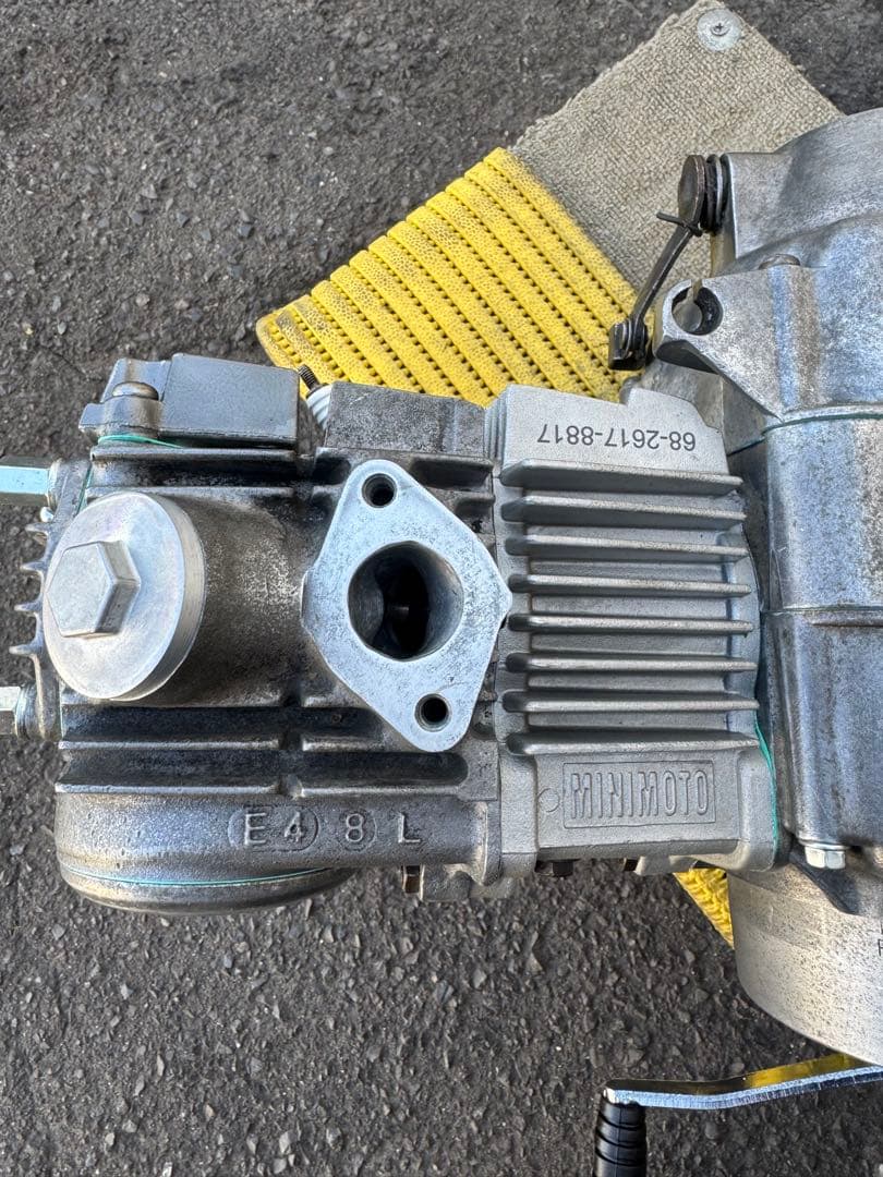 ST50 6v 88cc 70ヘッドエンジン 強化クラッチオイルポンプ　モンキー