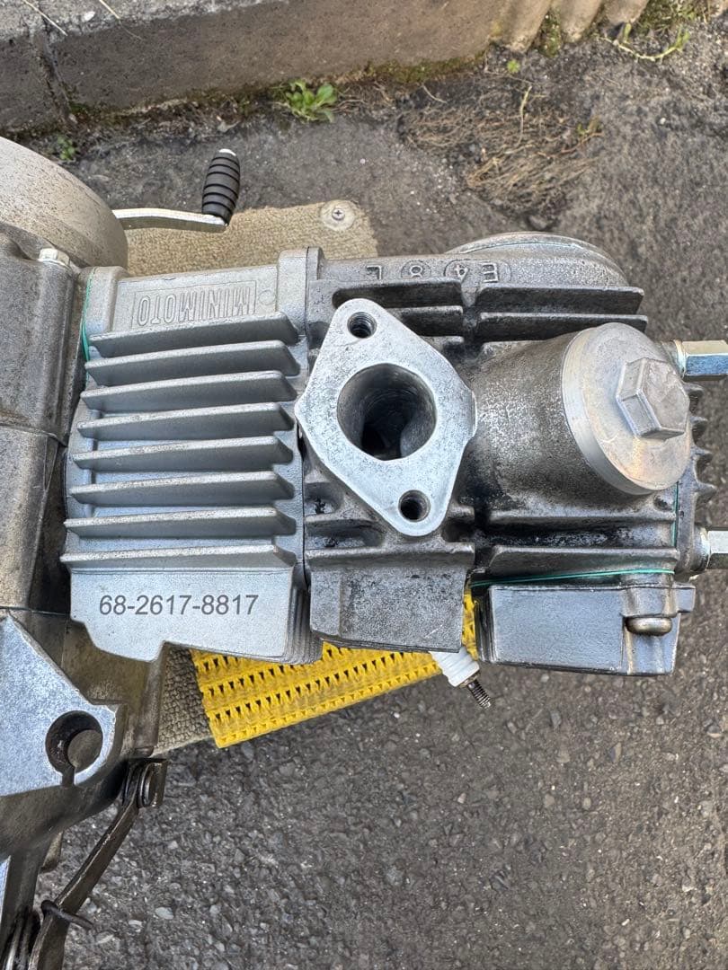 ST50 6v 88cc 70ヘッドエンジン 強化クラッチオイルポンプ　モンキー