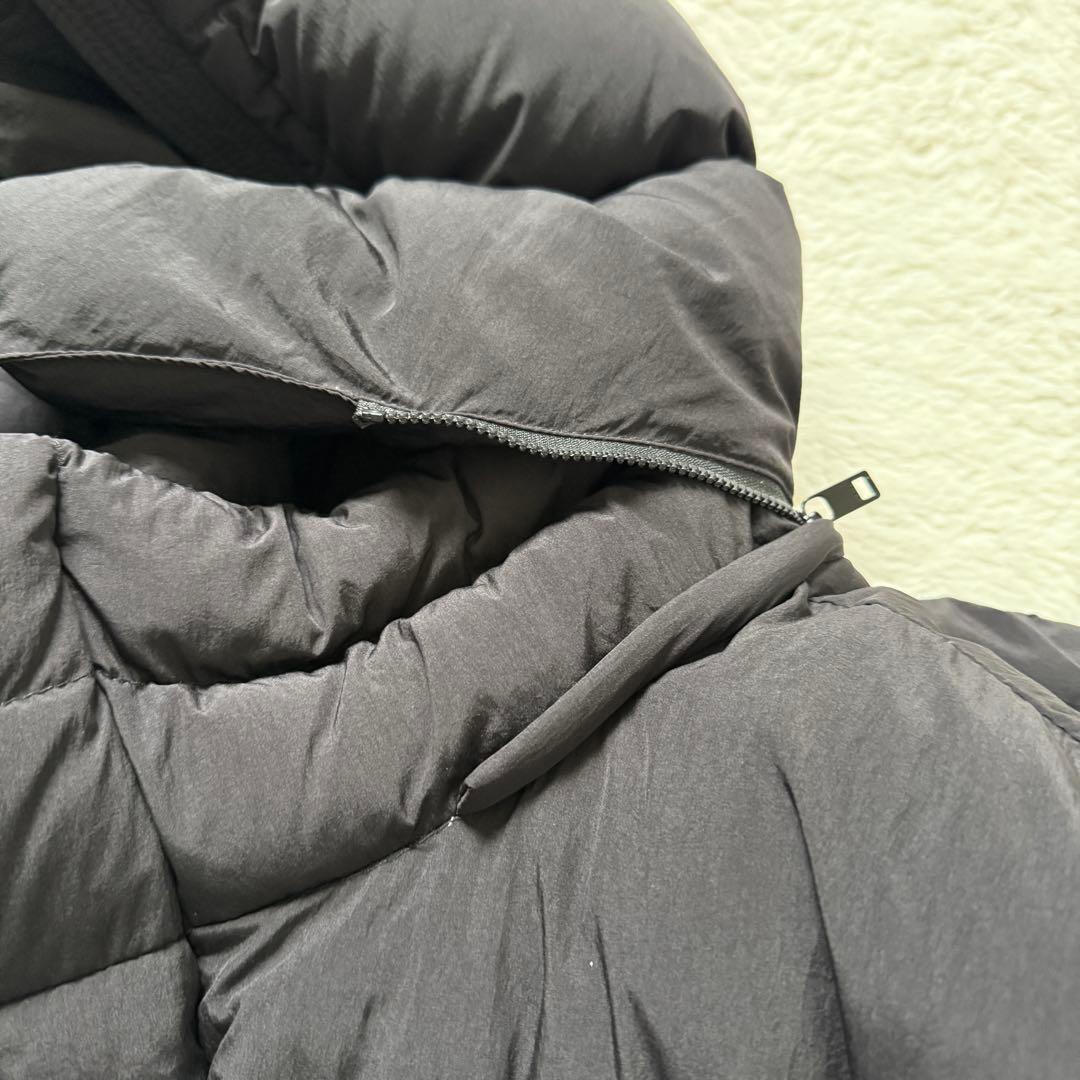 【美品】DIESEL ディーゼル ダウンベスト フード ブラック XL メンズ