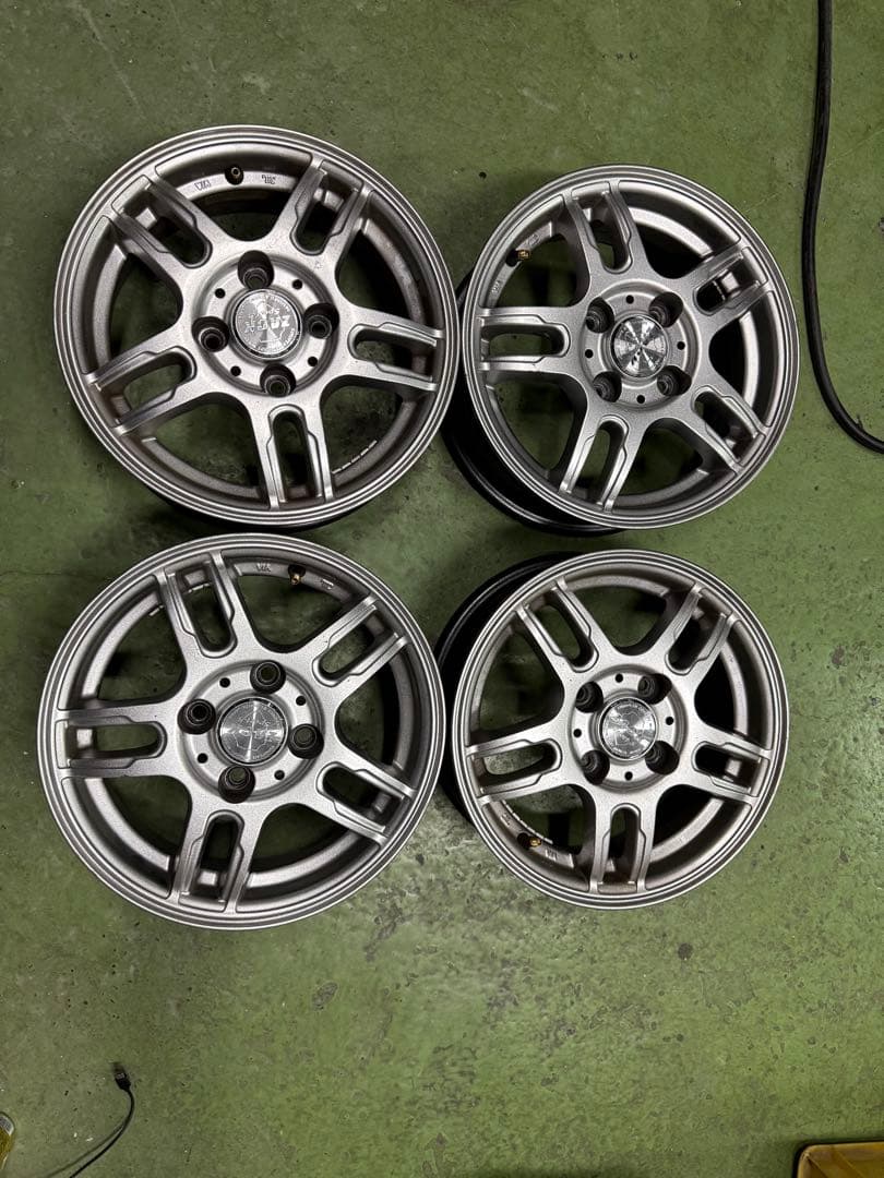 最終値下げ！13インチアルミホイール　 5j ZACK sports 5