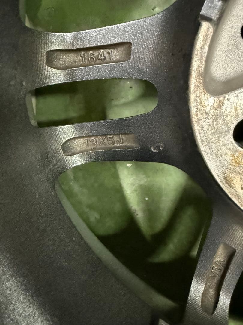 最終値下げ！13インチアルミホイール　 5j ZACK sports 5