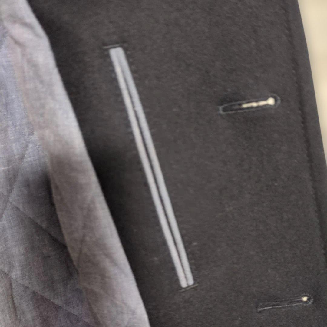 GREEN LABEL RELAXING ピーコート ハーフ丈 濃紺 XLサイズ