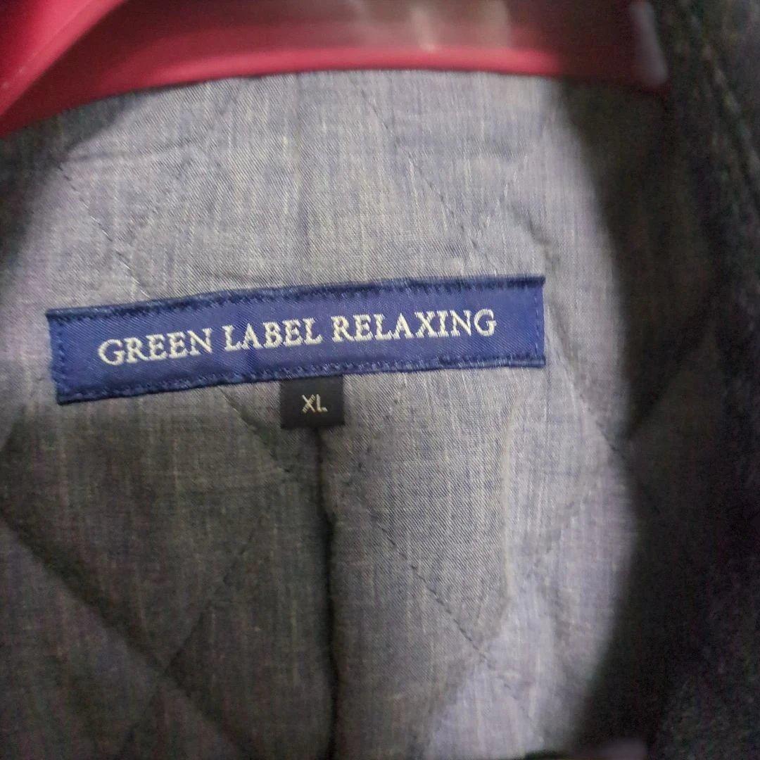 GREEN LABEL RELAXING ピーコート ハーフ丈 濃紺 XLサイズ