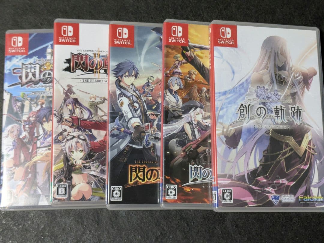 英雄伝説 閃の軌跡 創の軌跡 5セット switch