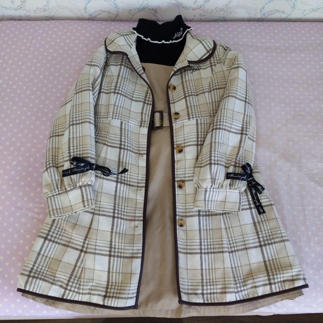 【4点セット】メゾピアノジュニア アルジー ポンポネットジュニア 160