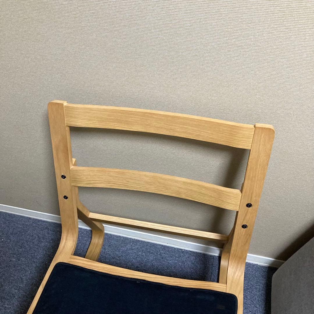 美品　無印　リビングでもダイニングでもつかえるソファチェア