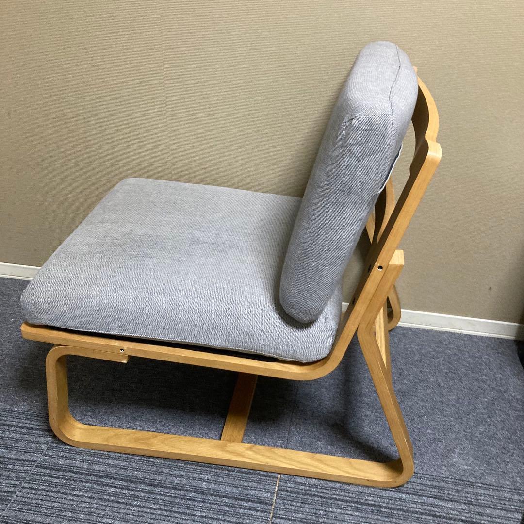 美品　無印　リビングでもダイニングでもつかえるソファチェア
