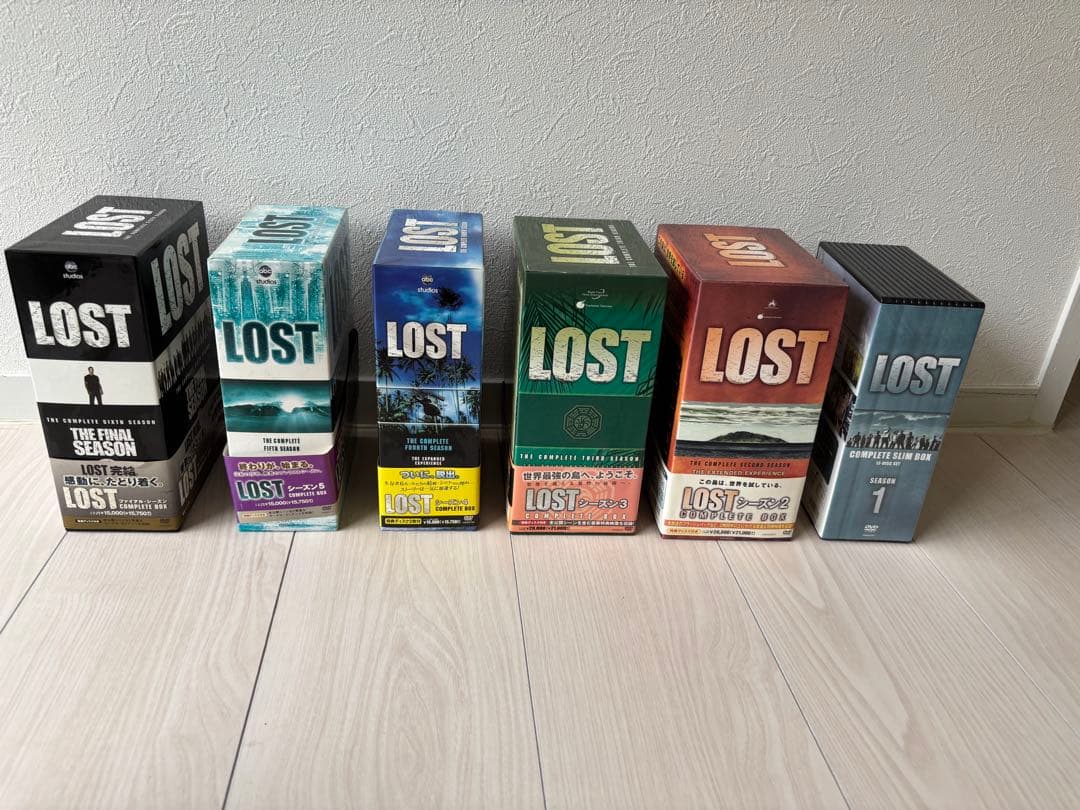 h*6様 LOST DVDボックスセット 全6シーズン