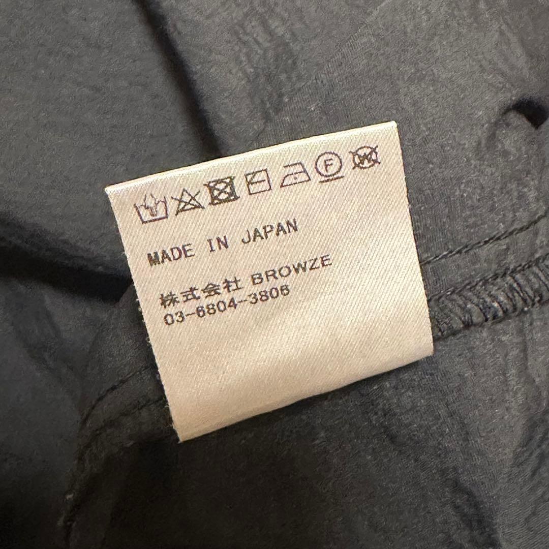 【美品】 ENNOY シャカシャカ　ナイロンパンツ トリプルブラック　L