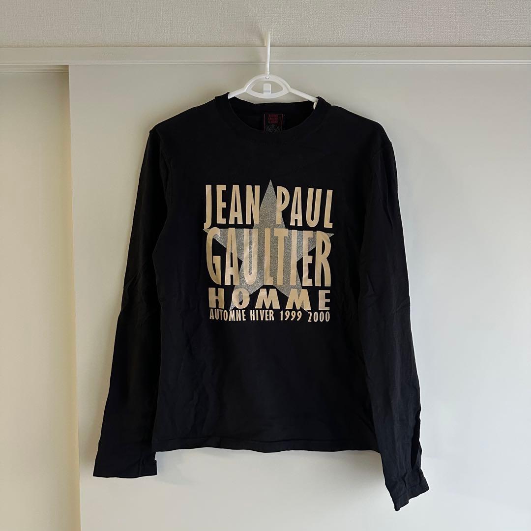JEAN PAUL GAULTIER ロンT 長袖カットソー ブラック ゴルチエ