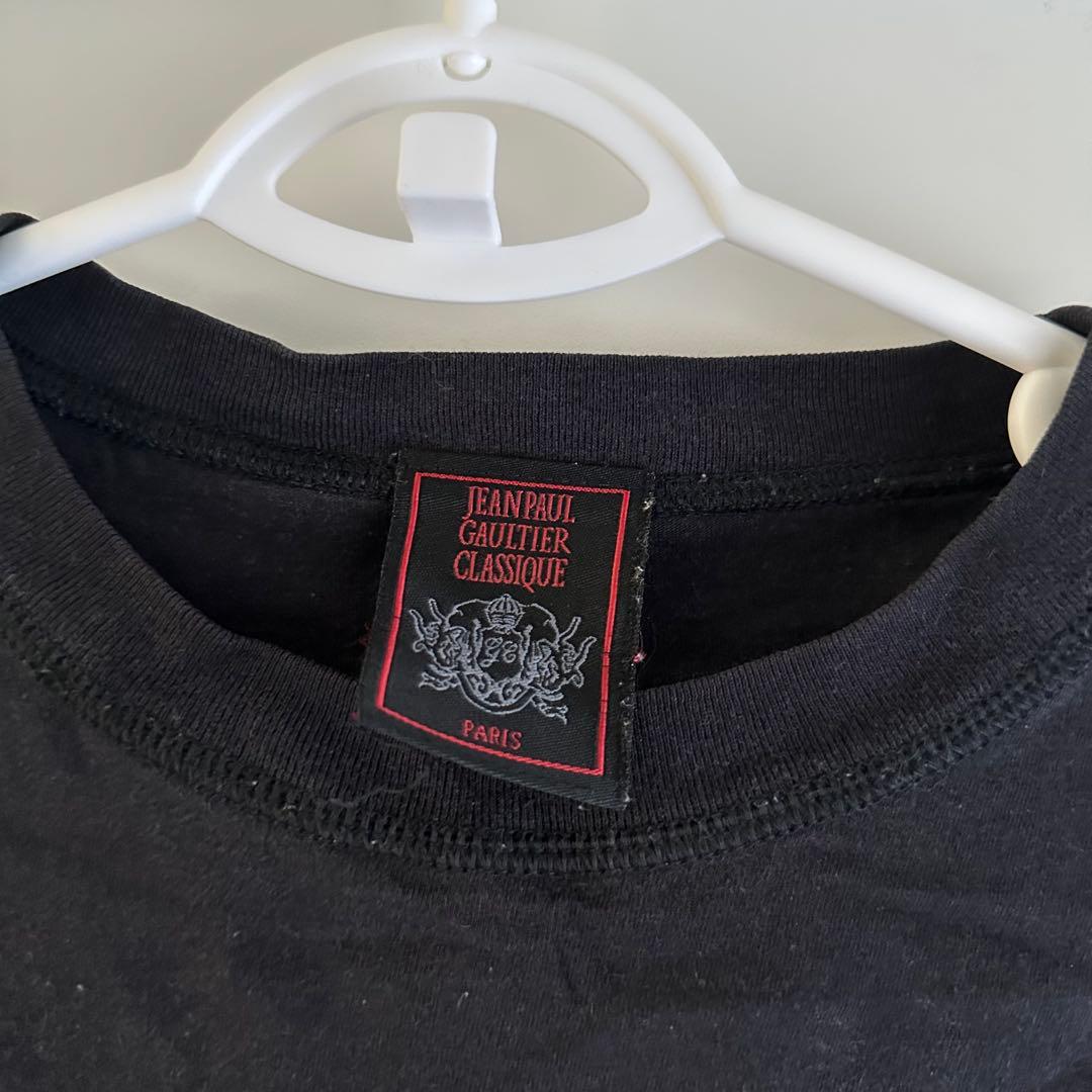 JEAN PAUL GAULTIER ロンT 長袖カットソー ブラック ゴルチエ