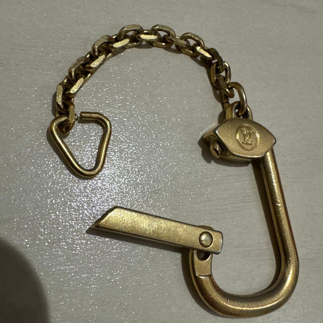 【難あり】　LOUISVUITTON ダミエ小銭入れ兼キーケース ポシェットクレ