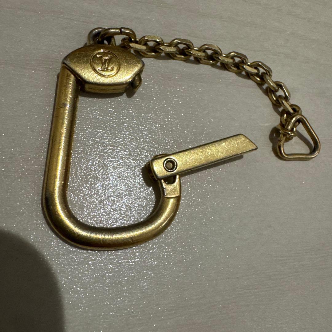 【難あり】　LOUISVUITTON ダミエ小銭入れ兼キーケース ポシェットクレ