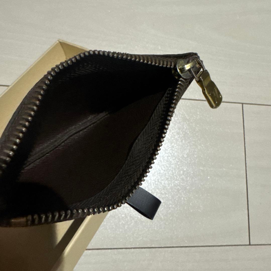 【難あり】　LOUISVUITTON ダミエ小銭入れ兼キーケース ポシェットクレ