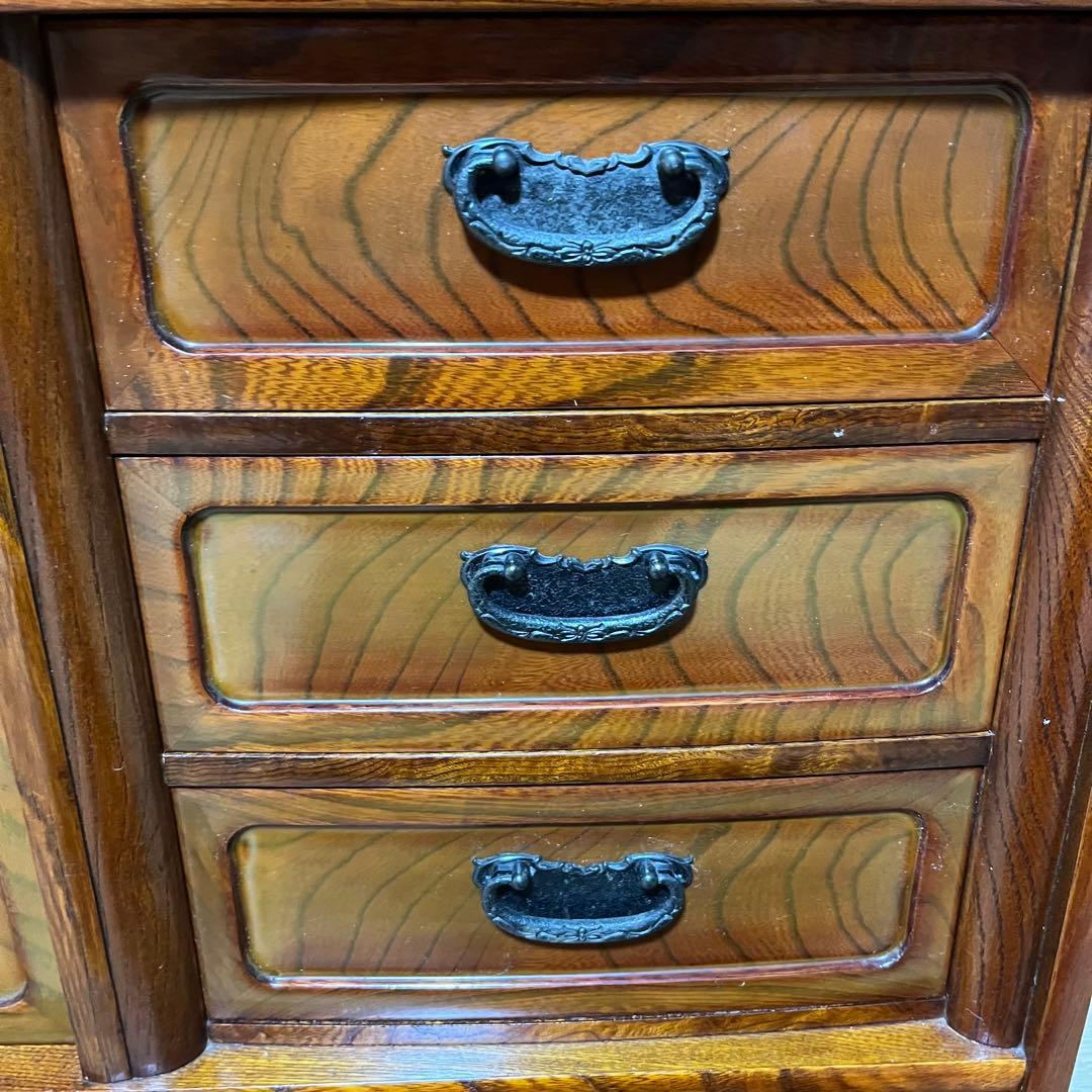 10/13まで掲載！ ほぼ配送費です！ 水屋箪笥 和箪笥 茶箪笥戸棚 昭和レトロ