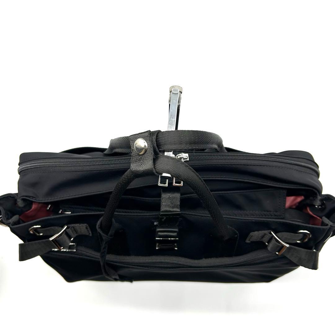 【美品】SELENT ETHER セレーンエテール 3WAY ビジネスバッグ　黒