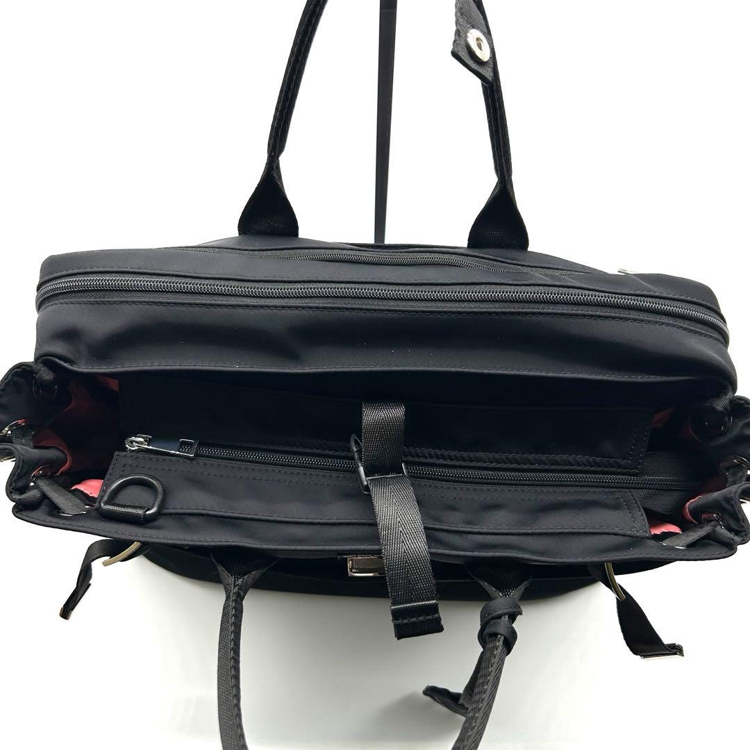 【美品】SELENT ETHER セレーンエテール 3WAY ビジネスバッグ　黒