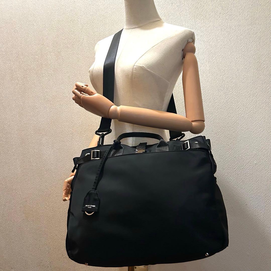 【美品】SELENT ETHER セレーンエテール 3WAY ビジネスバッグ　黒