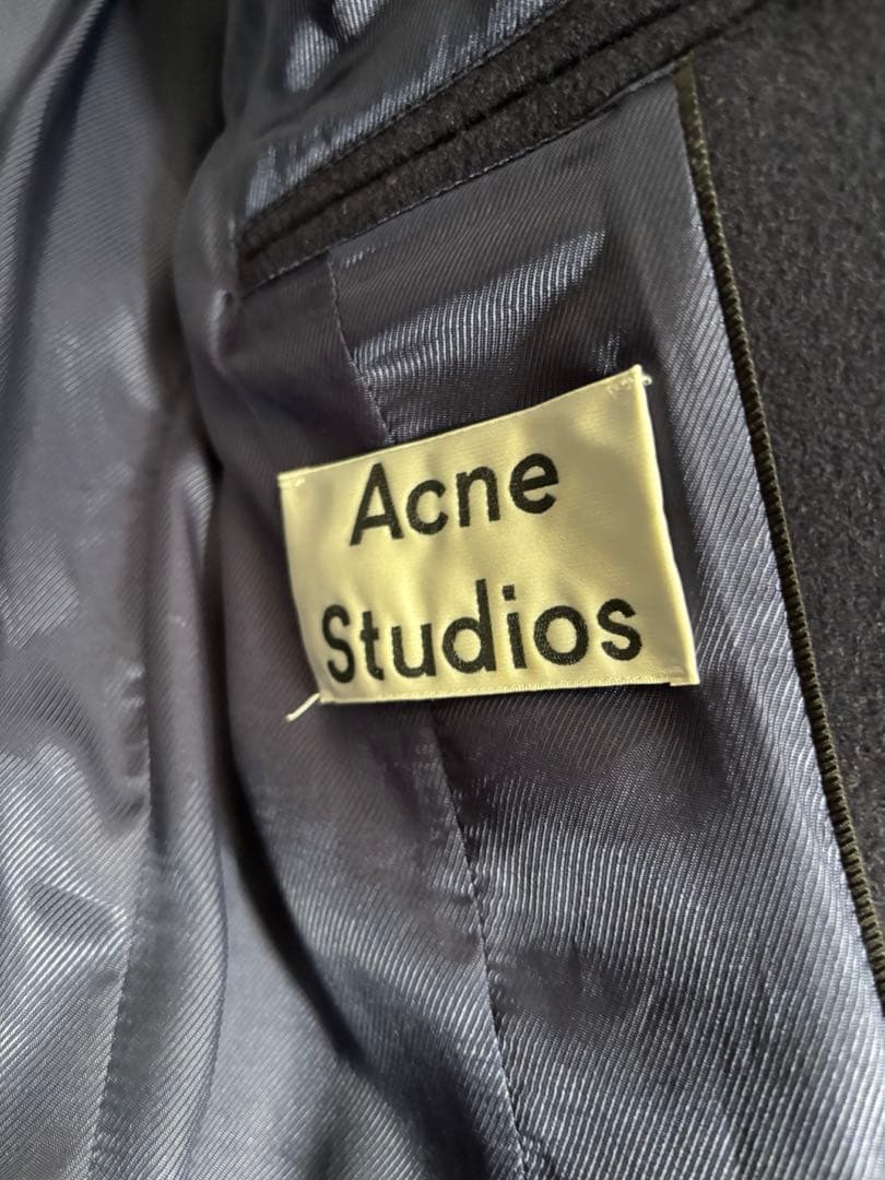 Acne Studios チェスターコート ネイビー