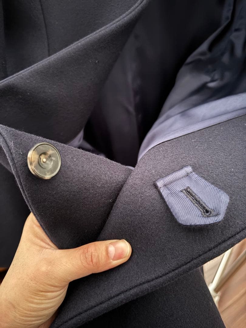 Acne Studios チェスターコート ネイビー