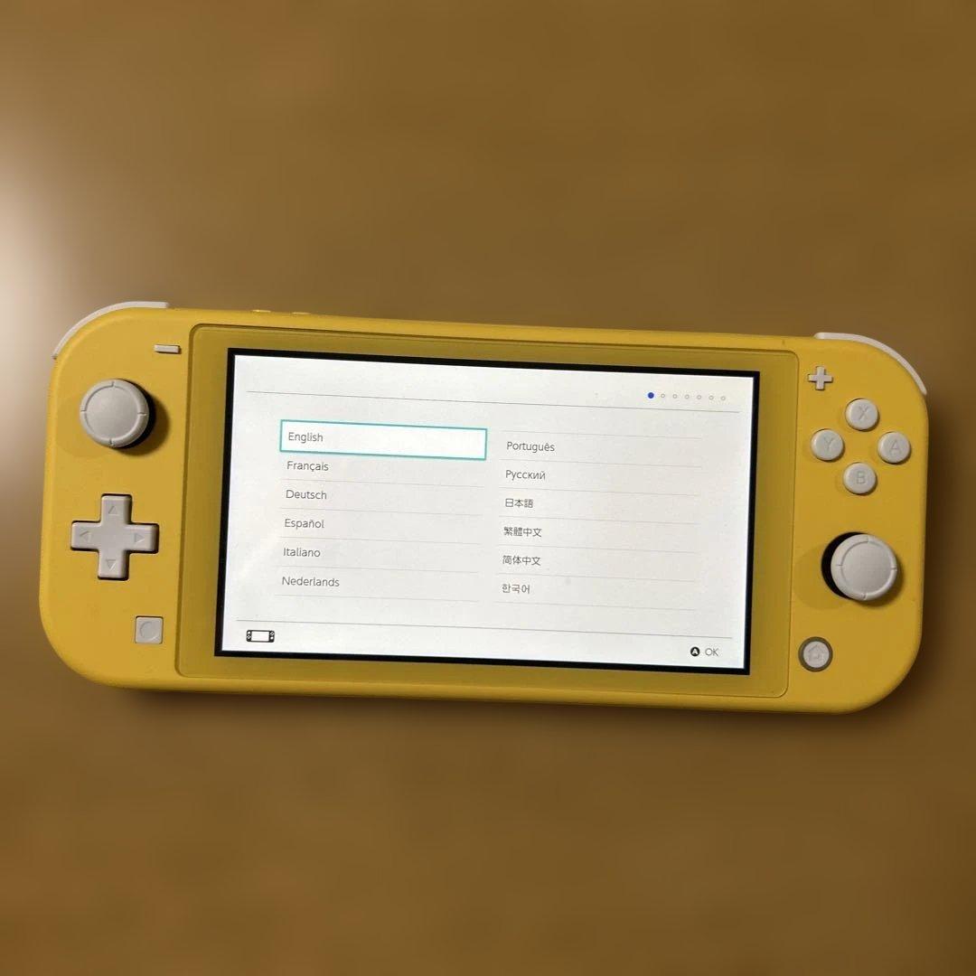 美品Nintendo Switch Lite イエロー