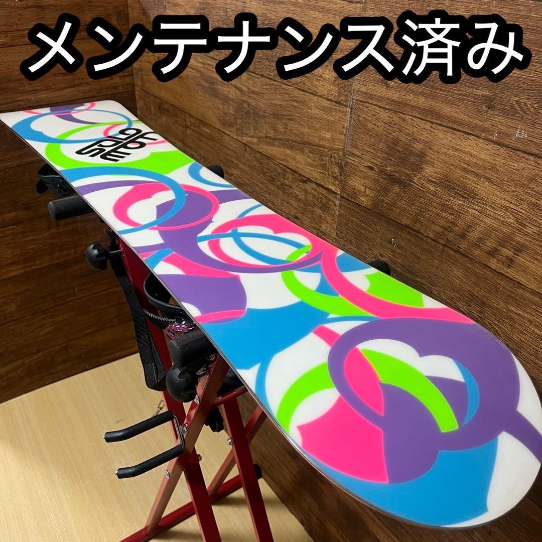 美品　サロモン　キスマーク　レディース スノーボード　3点セット　139cm