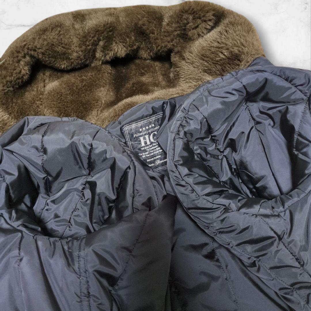 ヒステリックグラマー n-3b プリマロフト 黒 フライトジャケット ワッペン