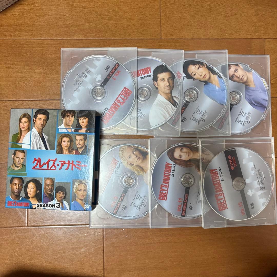グレイズ・アナトミーコンパクトDVDボックスseason1〜8まとめ売り
