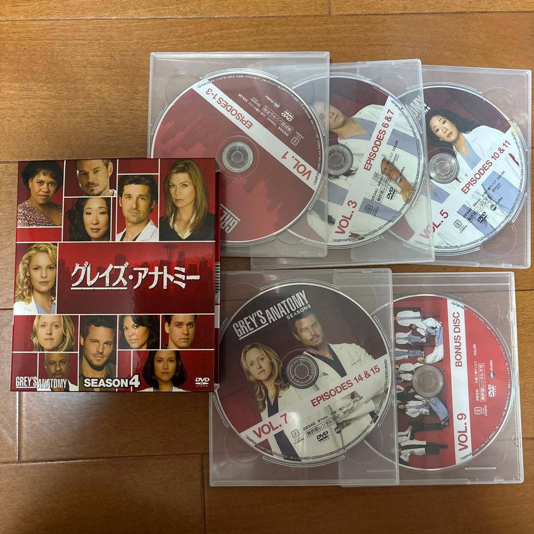 グレイズ・アナトミーコンパクトDVDボックスseason1〜8まとめ売り