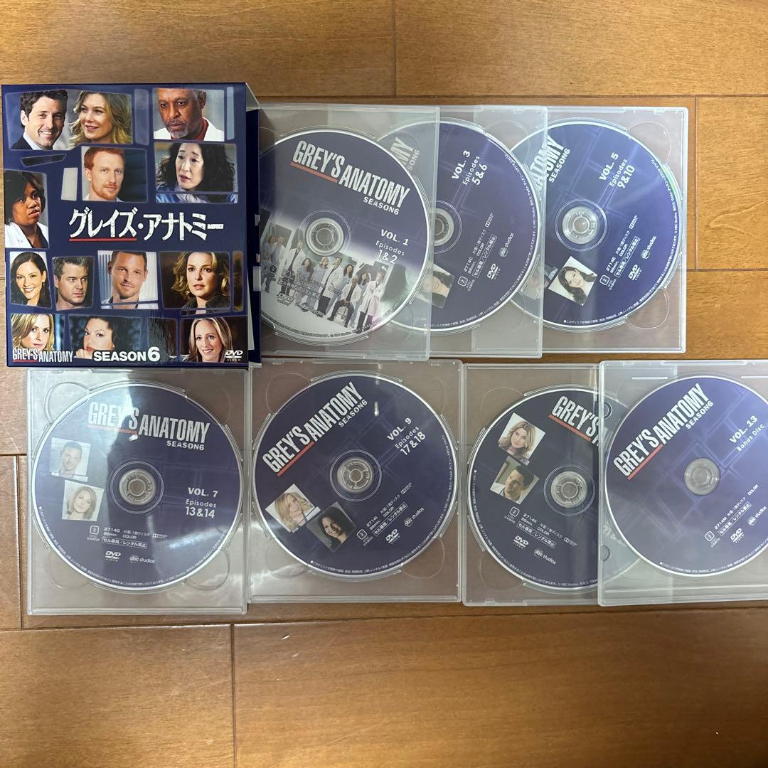 グレイズ・アナトミーコンパクトDVDボックスseason1〜8まとめ売り