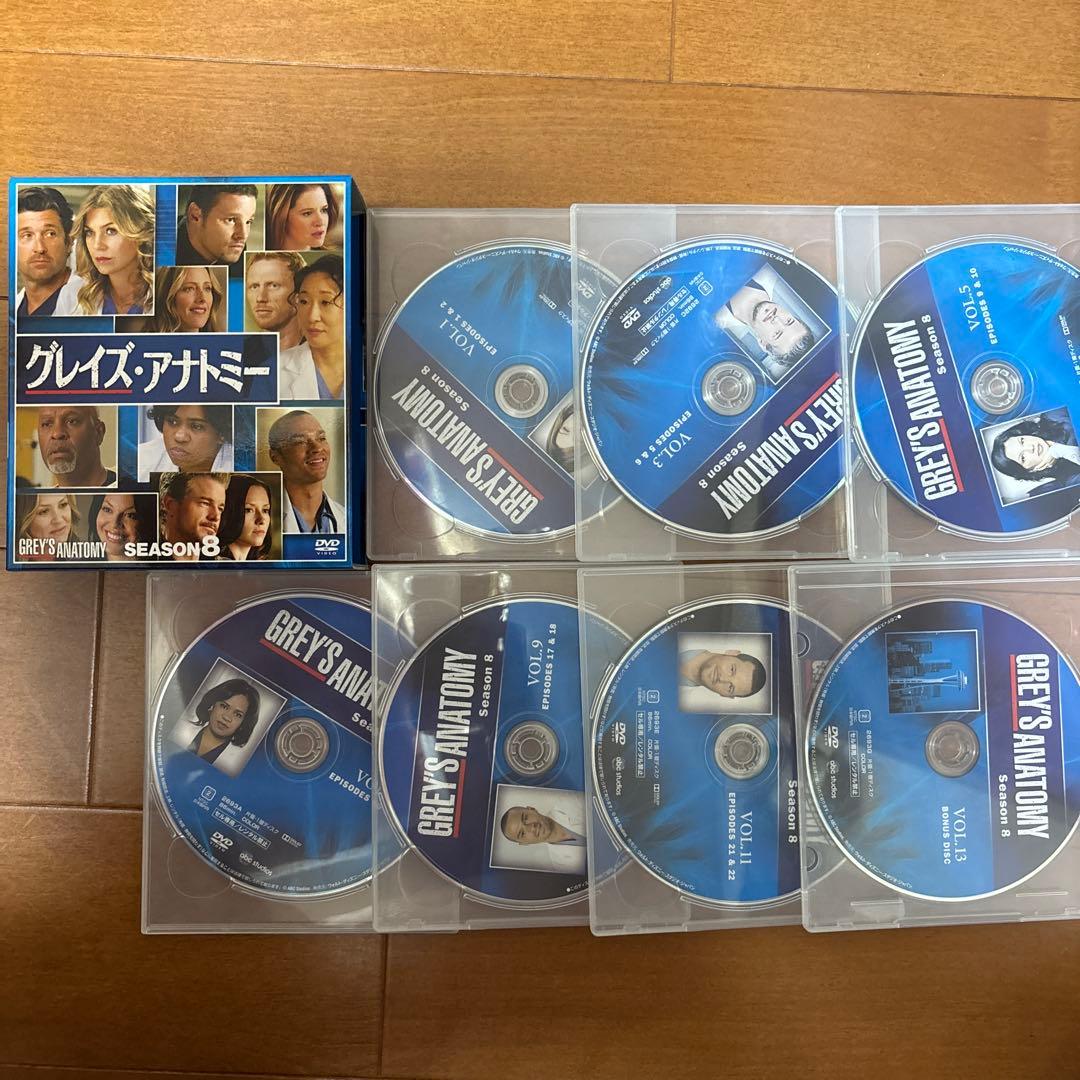 グレイズ・アナトミーコンパクトDVDボックスseason1〜8まとめ売り